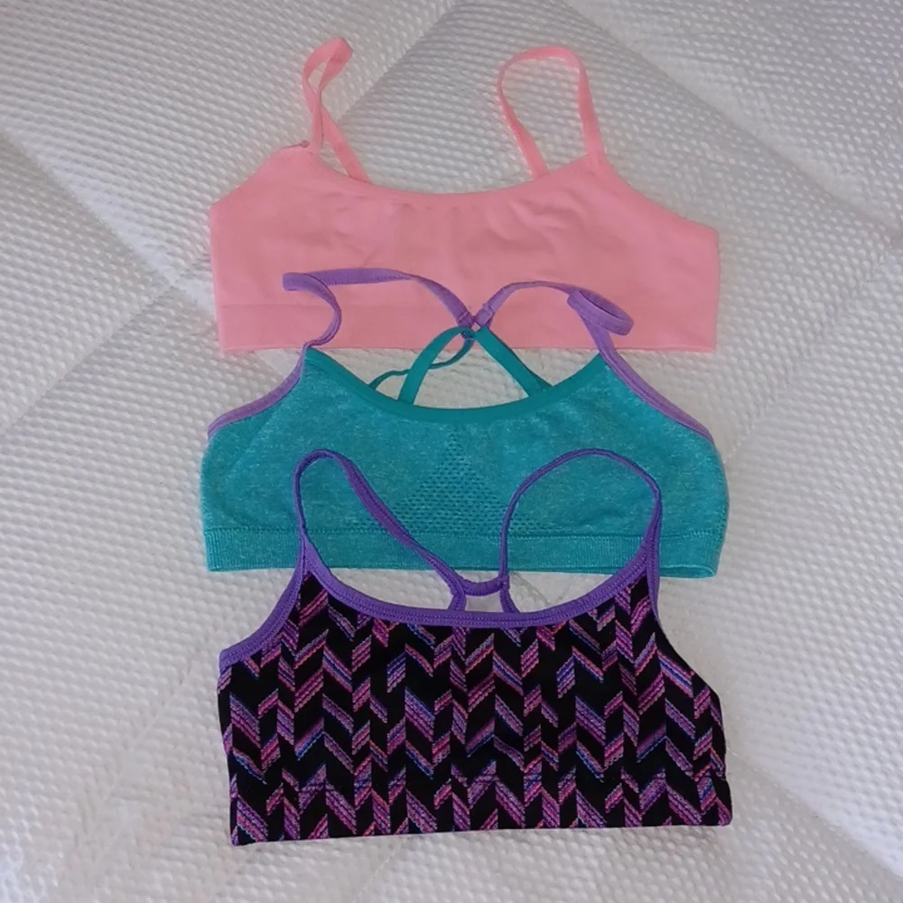 ☀️Bundle of 3 Size Small Sports Bras - Picture 1 of 10